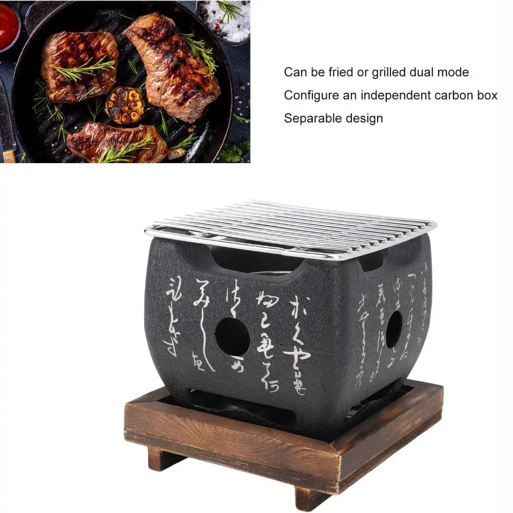 

New Mini BBQ Grill Aluminium Alloy Portable Carbon Barbecue Grills Multi-Function BBQ Stove Indoor Outdoor