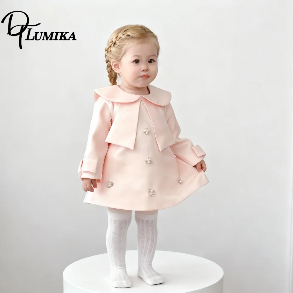 Baby Girl Pink Sati… - image