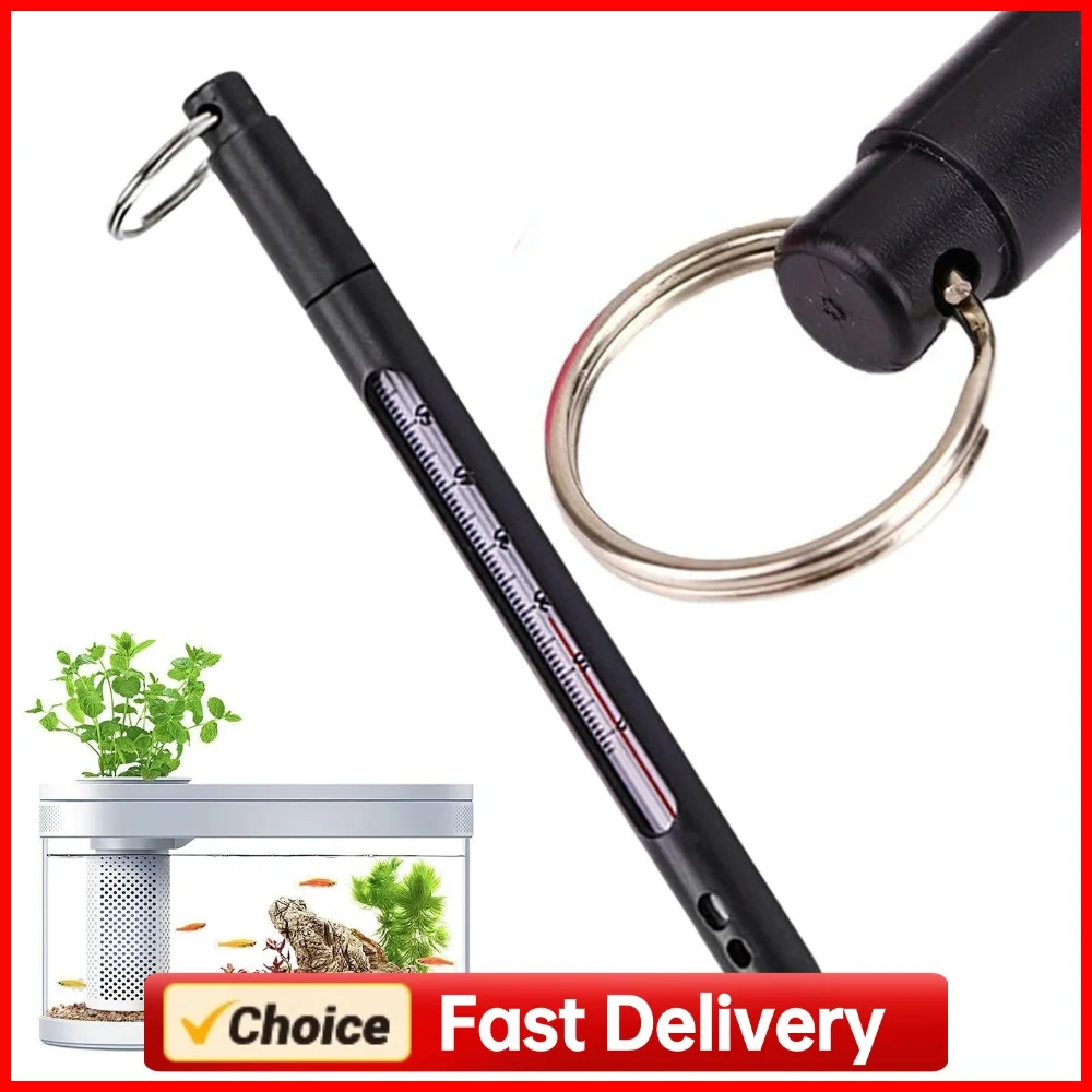 Fish Tank Water Thermometer ABS High Sensitivity Water Temperature Gauge Floating Pool Thermometer for Fishing Lake River Stream