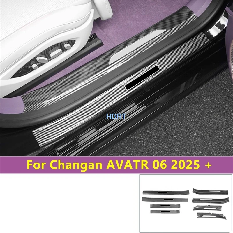 

Для Changan AVATR 06 2025 + стиль автомобиля, порог, накладка на порог, педаль приветствия, задняя защитная крышка багажника, аксессуары