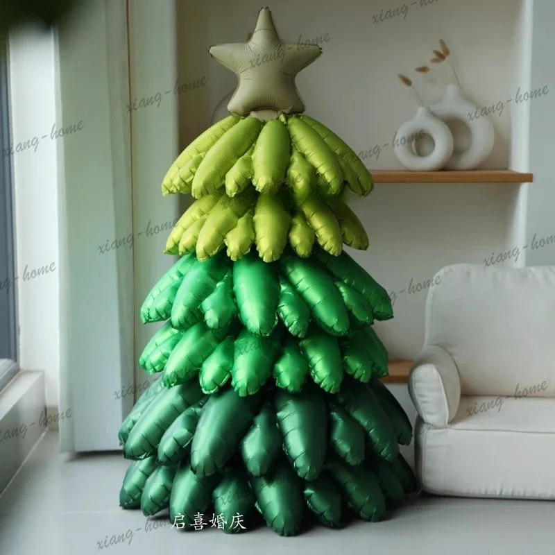 LJY Christmas event decorations Christmas tree styling holiday dress up photo props