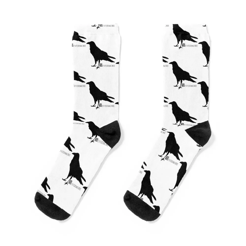 

The Raven Socks winter happy golf luxury Socks Woman Men's winter thermal Toe sports tennis shoes Man Socks Women's