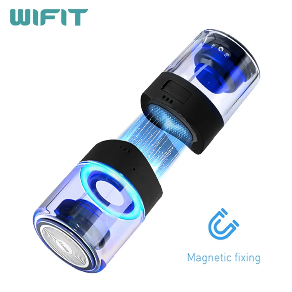 

Мини-динамик WIFIT BT Wishake, регулируемая фотография, HD-динамик 800 мА, Портативное аудио 3D объемное звучание с магнитной фиксацией