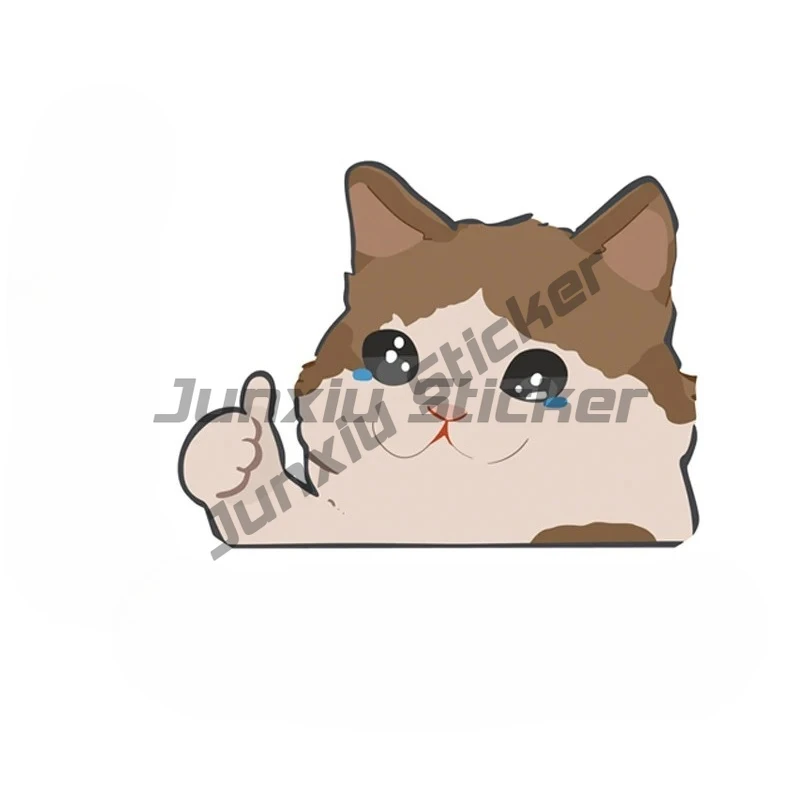 

Cartoon Animation Cat Car Personality Car Stickers Rear Windscreen Cover Scratches Decorative Stickers Accessories