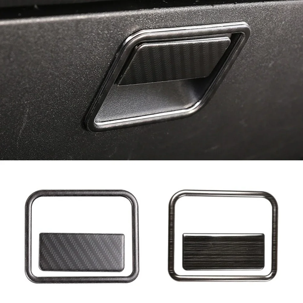 

Stainless Steel Car Copilot Storage Glove Box Handle Frame Cover For Toyota FJ Cruiser 2007-2021 Car interior accessories