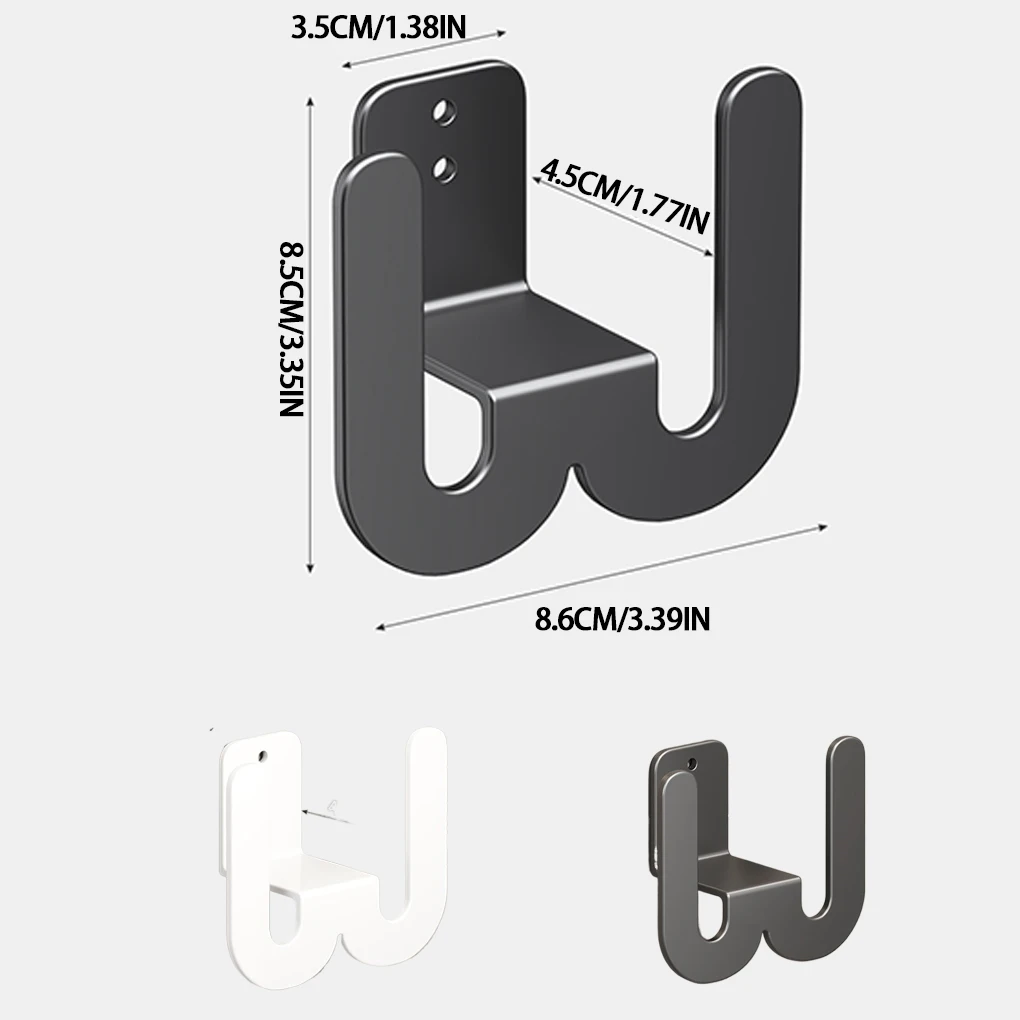 3 قطعة رف الأحذية المثبت على الحائط النعال التخزين المنظم شماعات متعددة الوظائف غير مثقب تخزين هوك الباب النعال شماعات