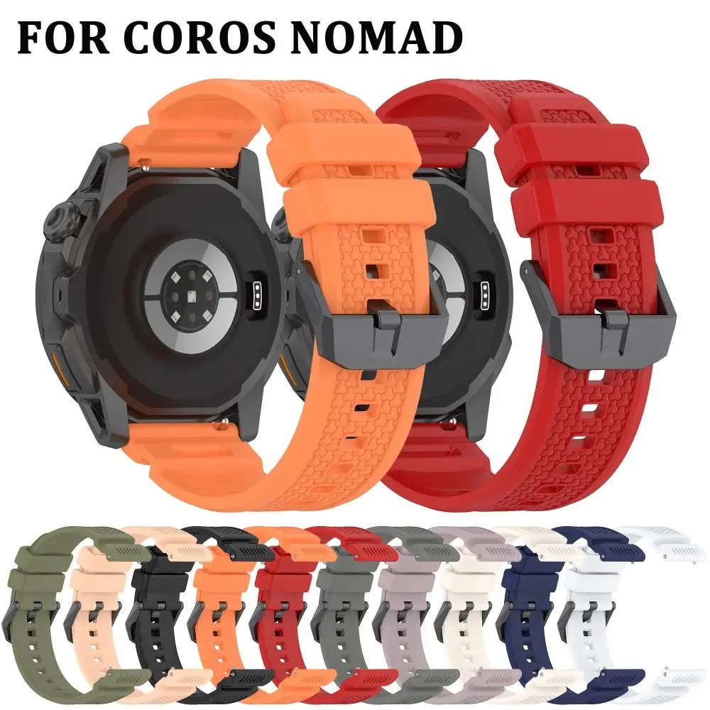 

Новый силиконовый ремешок для часов, регулируемый мягкий браслет, сменный ремешок для часов COROS NOMAD, аксессуары для умных часов