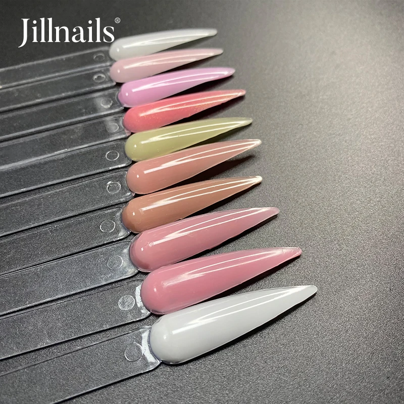 Jillnails Jelly Gel Builder Gel duro per l'estensione delle unghie 100g Clear Milky White Pink UV LED Gel crema di gomma