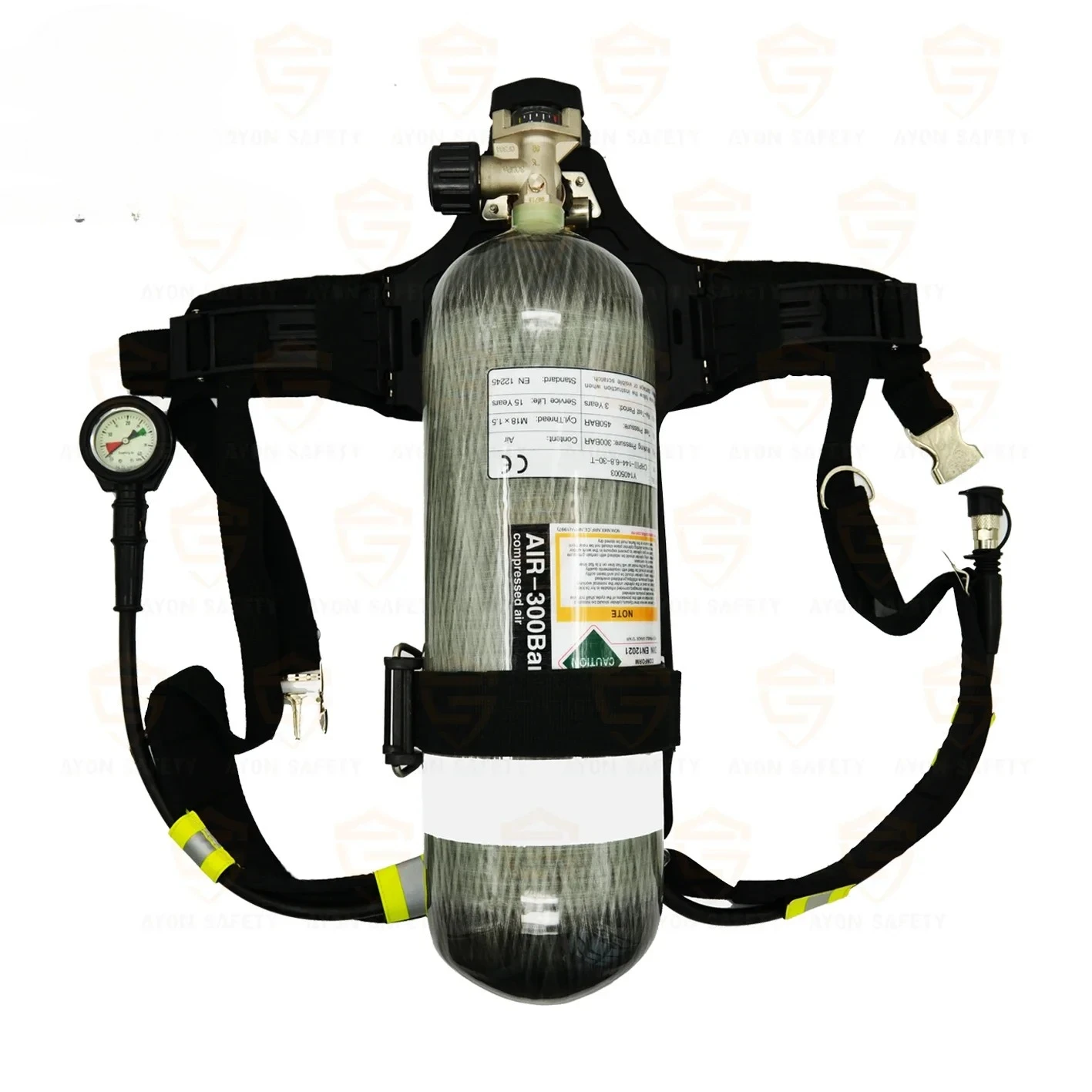 

RHZKF-6.8/30 Дыхательный аппарат SCBA с защитой от пламени