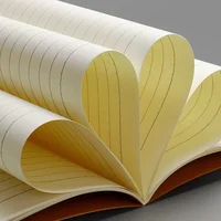 Notebook A5 Kraft Cover Vintage Diary Blank/grid/lined Stationery Planner Writing Paper for Students School Office Supplies 4