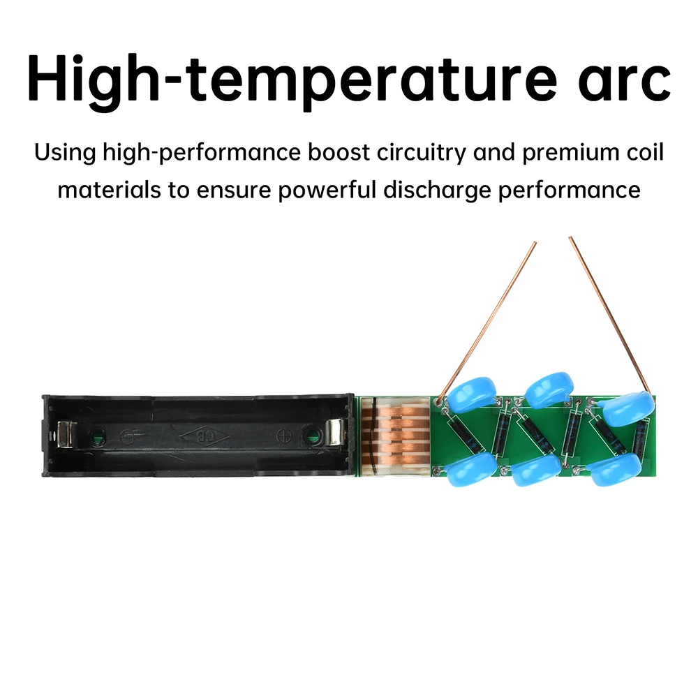 Transformateur haute tension DC 3.7V 40KV, bobine d'allumage, générateur d'arc d'impulsion, convertisseur élévateur DC à DC, batterie au Lithium
