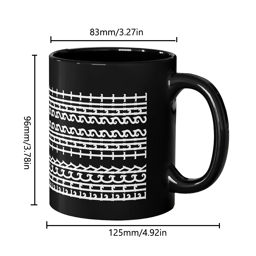 세라믹 머그잔 커피 머그잔 숨겨진 메시지 머그잔 전자 레인지 안전 Drinkware 재미 있은 사무실 머그잔 선물 홈 오피스를위한 세라믹 티 컵