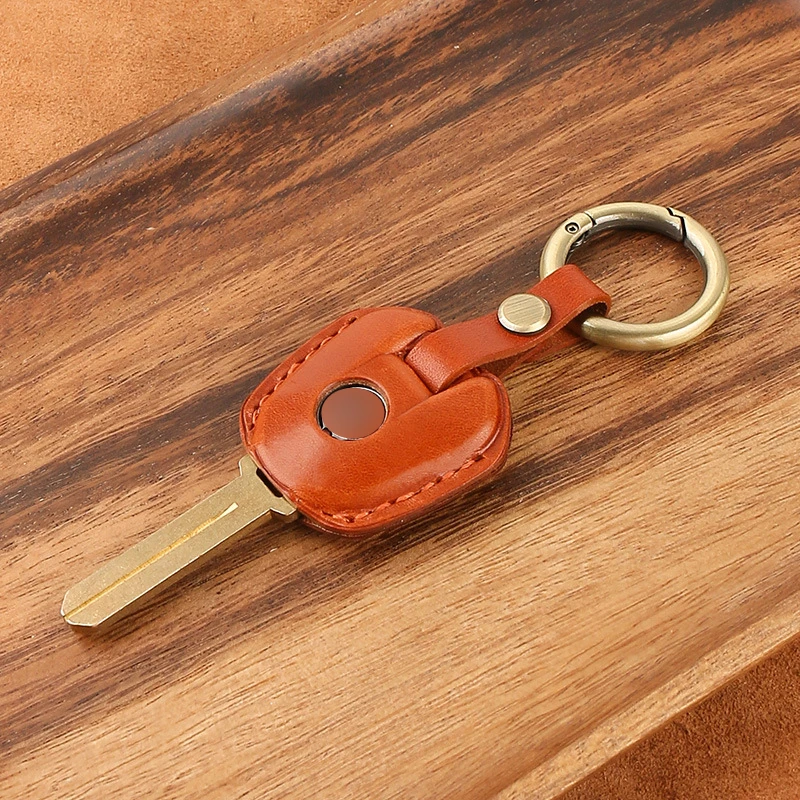 1 Pcs Leather Key Cover Case Shell For HONDA CBR 650R CBR650R CBR500R CBR250RR CBR600F CBR600RR CBR1000RR Motorcycle