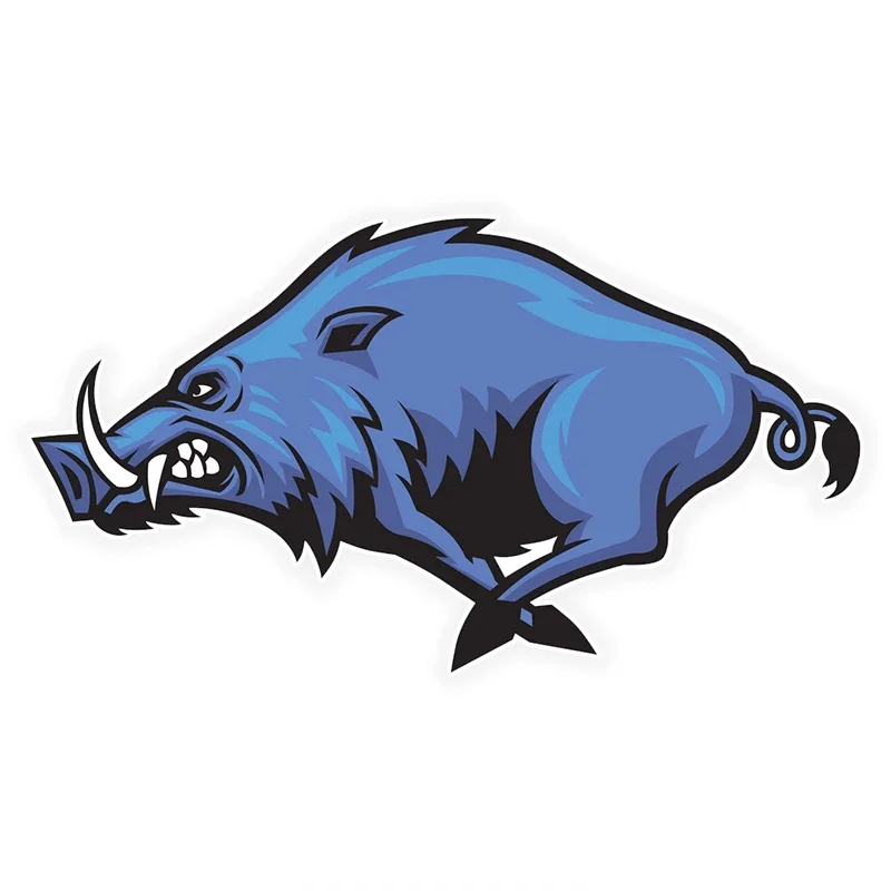 Personality Animal Wild Boar Modeling Popular Car Stickers PVC Auto Decorative Accessories Cover Scratches Qualit Decals