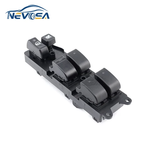 Imagen 2 del producto NEVOSA Interruptor de Ventanilla de coche eléctrico, accesorio para Toyota Corolla Verso Yaris 2002-2005 848200F030 84820-02100, 84820-0F030