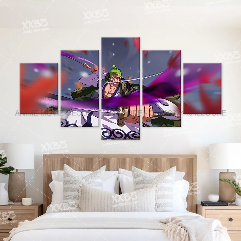 5pcs benutzer definierte Leinwand Poster Anime Spiel Wohnkultur Familie Porträt Malerei Haus Haustier Bilder Urlaub Anpassung Geschenk keinen Rahmen