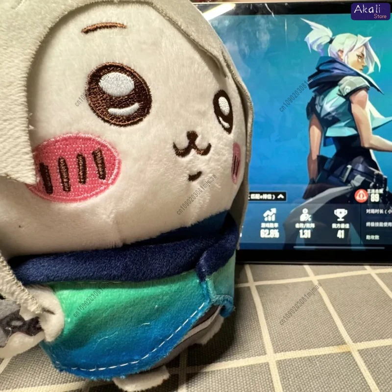 شخصية شخصية Valorant Jett اللطيفة لعبة الرسوم المتحركة القابلة للجمع، هدية للبضائع المزخرفة للجماهير