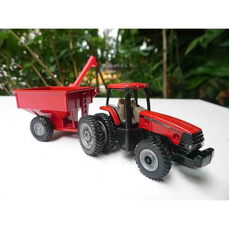 ERTL Diecast Alloy 1:64 Scale 14299 MX255 W Grain Cart Tractor Cars Model Adult Toy Classic Souvenir Gift Static Display