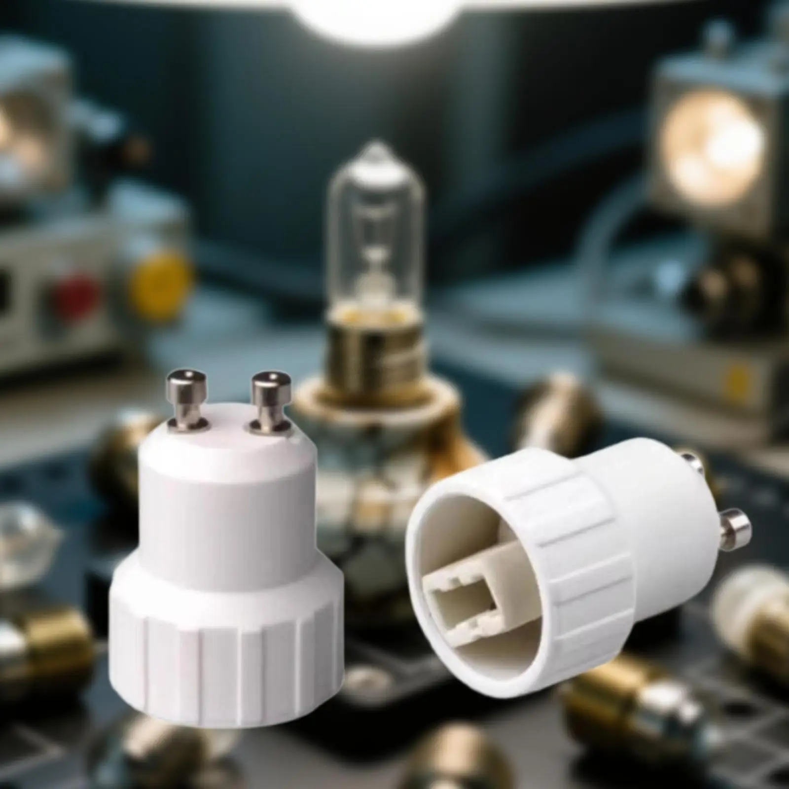 

2 адаптера для лампы Gu10 в G9, простая установка, практичный патрон для лампы