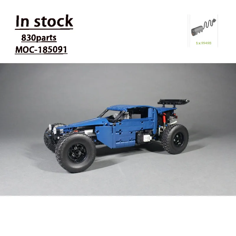 

MOC-185091 New Sports Super Racing Car Building Block Model, 830 Parts, Creative Birthday Building Toy for Boys and Children