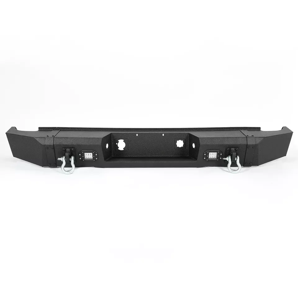 

Factory Hot Selling Black Steel Rear Bumper for 2007-2013 Chevy Silverado Sierra 1500 W/ Led Lights