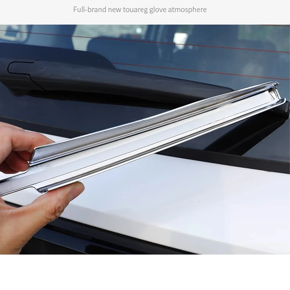 Exterior Rear Wiper Cover Chrome Trim 2022 2021 2023 Car Accessories For GMW Haval Dargo Rain Visor Strips Decoration Windshield