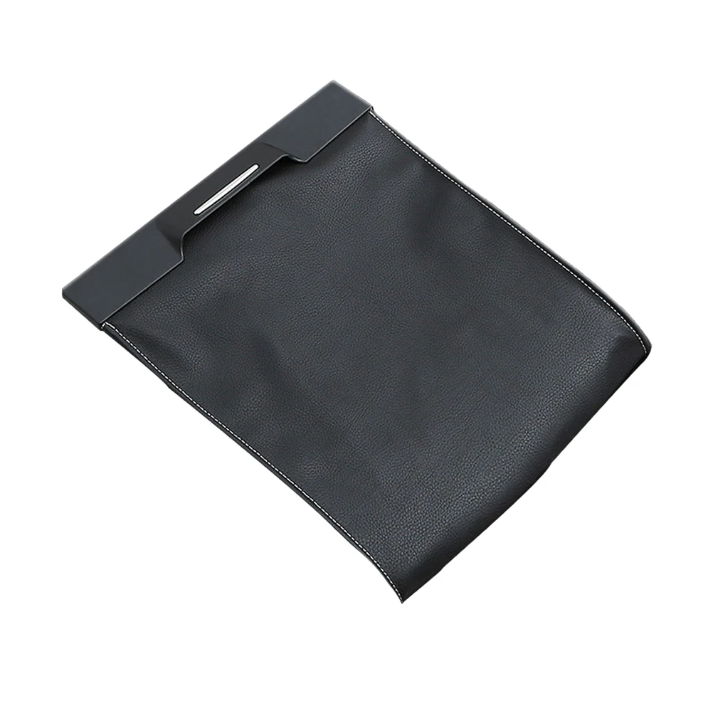 

Car Trash Bag Foldable Black Suitable for Most Cars Keep Clean Tidy Premium Material Easy Install Remove Car Garbage