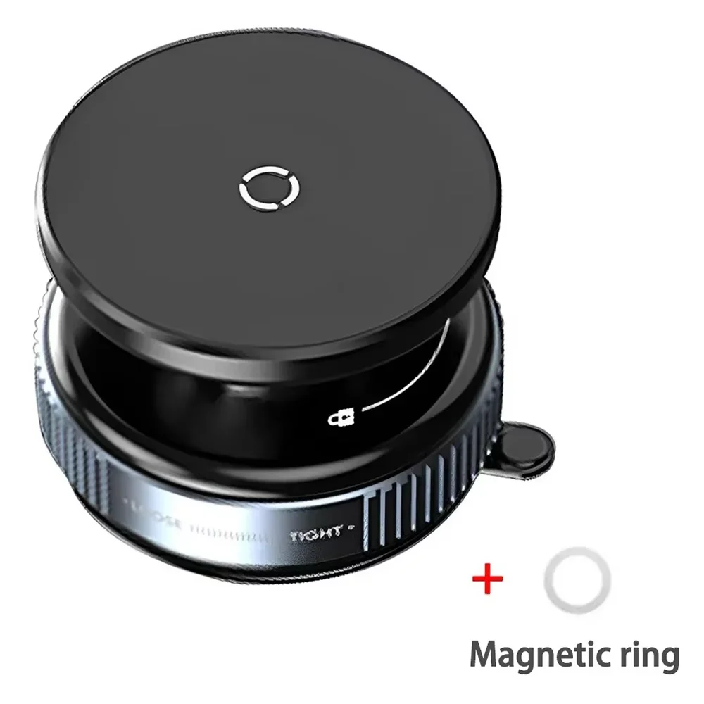 

Strong Magnetic MobilePhone Holder Foldable Design 360° Adjustable Vacuum Phone Mount For Car Gym Desk Bathroom Magnetic Bracket