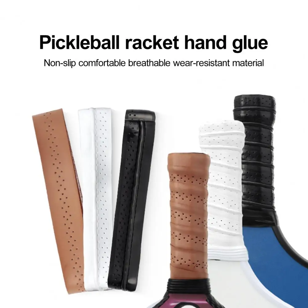 

Pickleball Grip Tape Breathable Anti-slip Shock-absorbing Soft Pickleball Racket Racquet Overgrip Wrap Pickleball Accessories