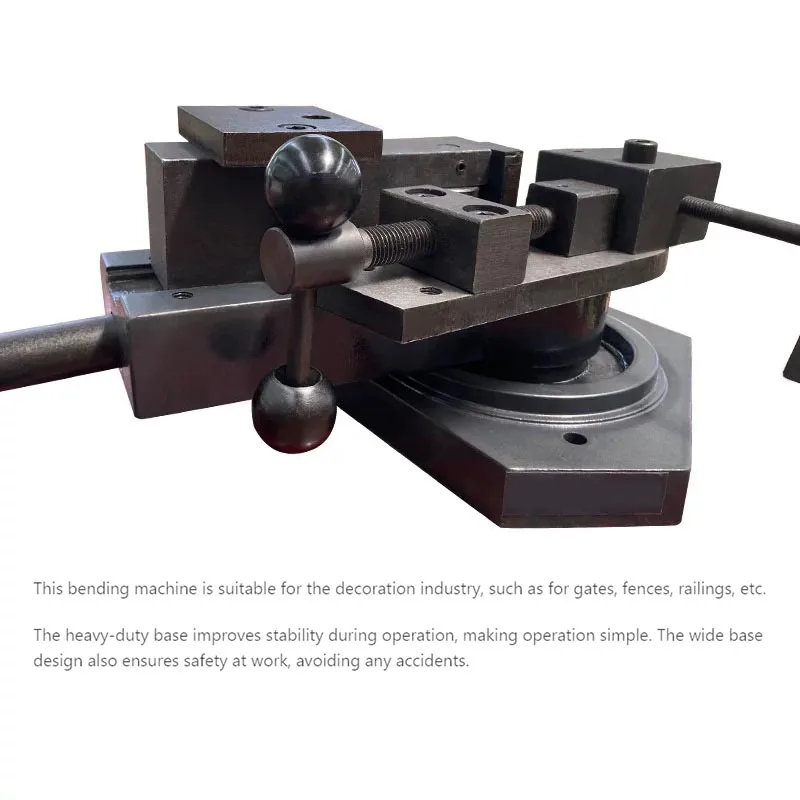 SBG-40 Industrial Multifunctional Bending Machine Portable Flat Square Round Steel Bending Equipment