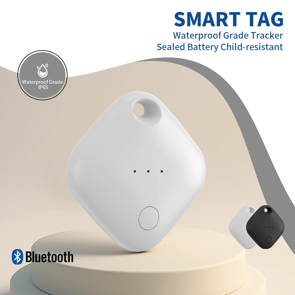 جهاز تتبع نظام تحديد المواقع العالمي بنظام أندرويد مقاوم للماء لـ Google Find Hub App تحديد موقع الصوت للأطفال في السيارة وأمتعة الحيوانات الأليفة GPS العلامة الذكية لـ Pixel Motorola #2