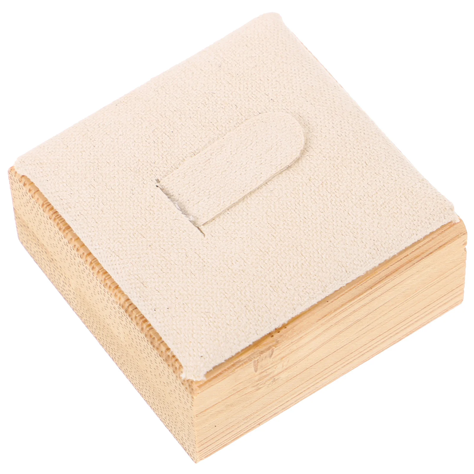 

Bamboo Ring Holder Simple Color Elegant Jewelry Organizer for Vanity Table Bedroom Bathroom Ring Display Storage