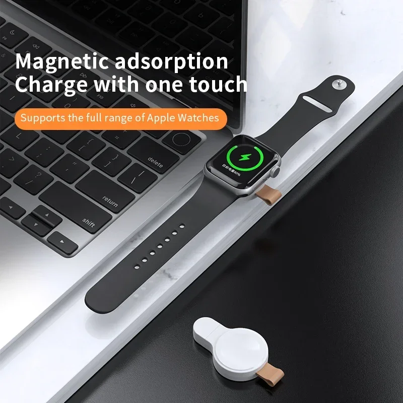 Fast Magnetic Wireless Charger For Apple Watch 9 8 7 6 5 4 3 SE Ultra IWatch Dock Adapter Chargers Portable PD Charging Station image 5