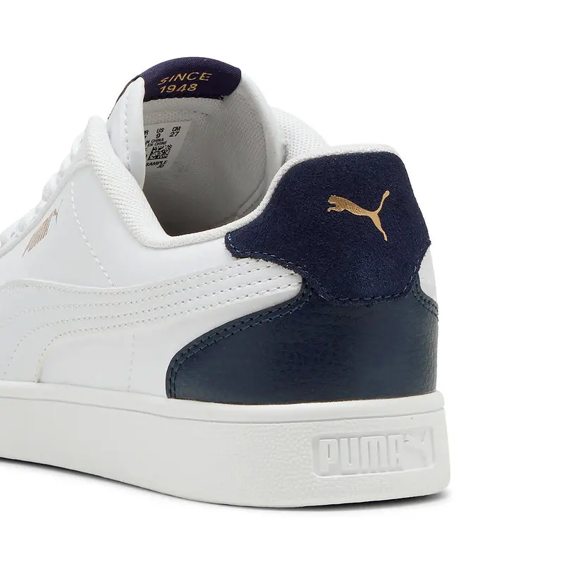 zapatillas-casuales-puma-309668-05-de-primera-calidad-blancas-con-rayas-en-contraste-doradas-y-azules-con-logotipo-para-uso-diario
