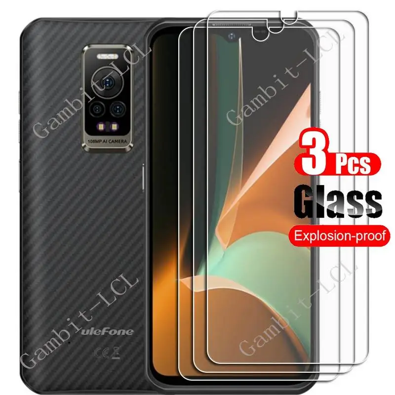 3PCS Für Ulefone Power Rüstung 18 18T Ultra 19T 21 22 24X12 Pro X13 X11 12S Hinweis 15 16 17 Bildschirm Schutz Gehärtetem Glas Film – Detail 1