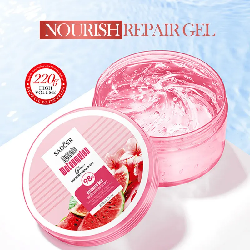 

SADOER Nicotinamide Watermelon Aloe Vera Gel Creams Moisturizing Brightening Hydrating Face Cream Facial Skin Care Products
