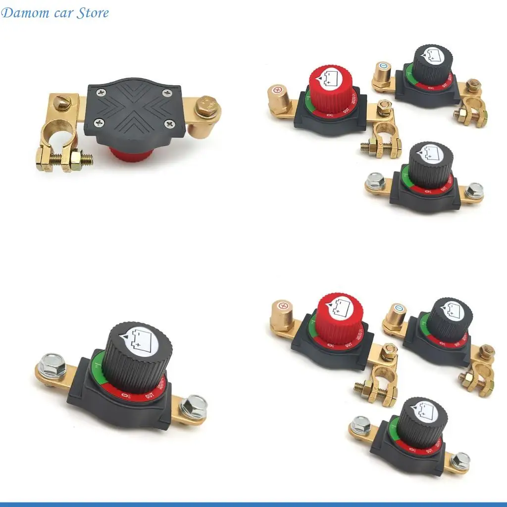 

A2UC Universal Car Battery Disconnect On Off Rapid Emergency Cutoff Plastic Metal Construction For Vehicle Maintenance Repair