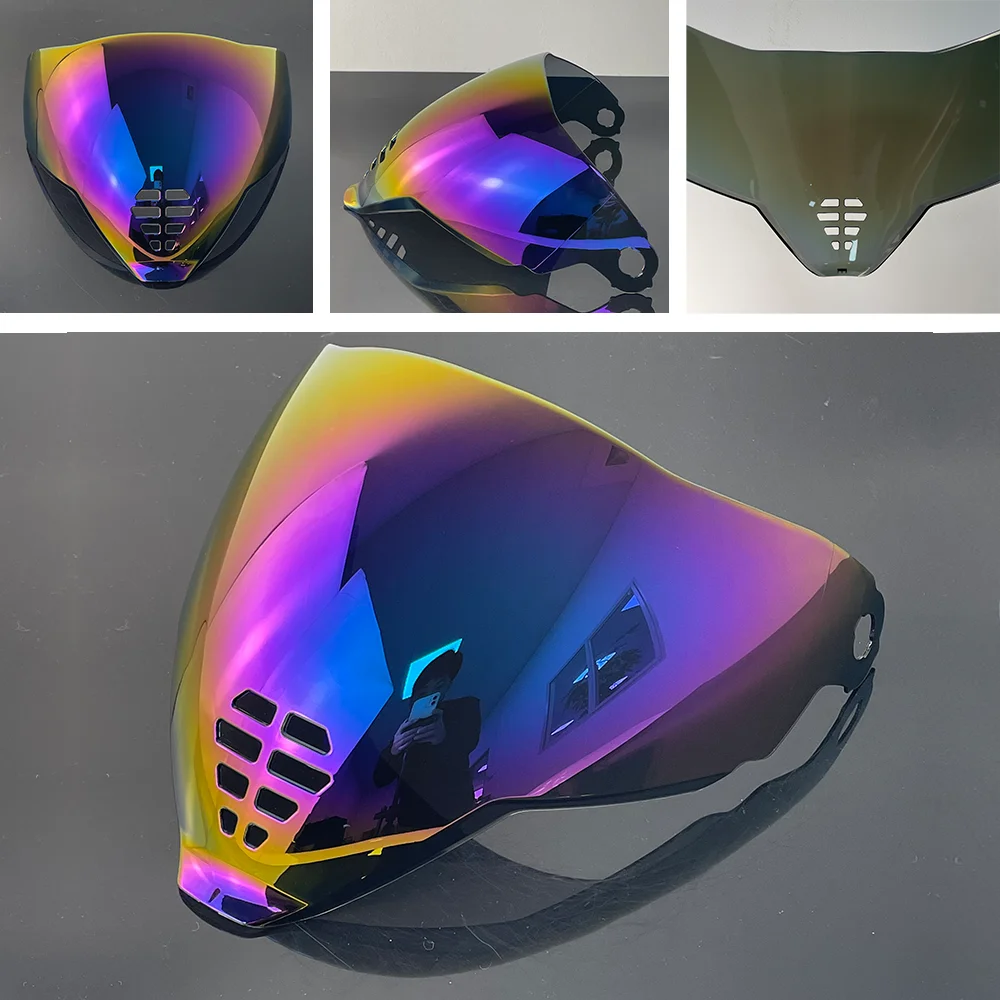 Airflite Helmet Visor Suitable For ICON Airflite IC06 Face Shield Visor Windshield Sunshield Anti-UV Helmet Accessories