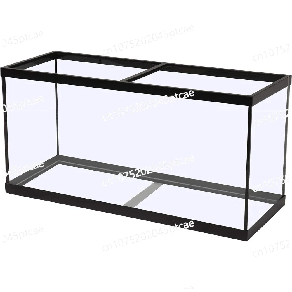 Rectangular Fish Tank, Glass Aquarium 55 Gallon