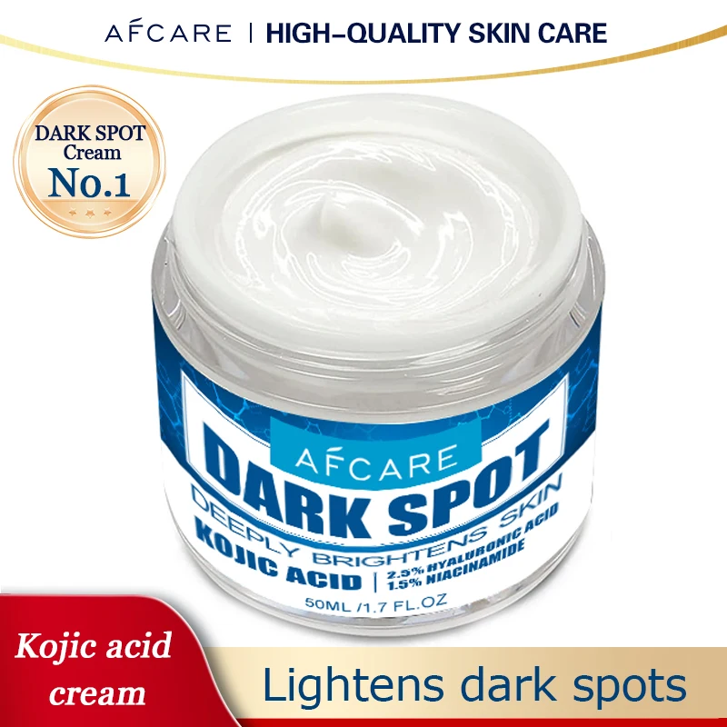 Kojic Acid Cream Face Dark Spots Remove Nicotinamide Effective Whiten Anti-pigmentation Improve Dullness Skin Care Cream 50ML