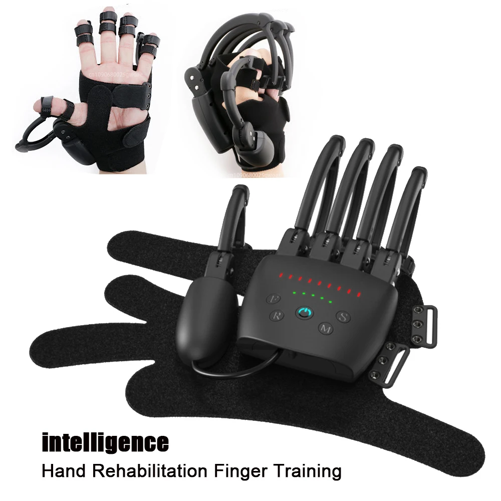 New Rehabilitation Robot Gloves Stroke Hemiplegia Intelligent Massage Hand Function Robot Gloves Rehabilitation Training Glove