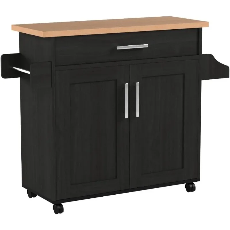 Kitchen Island avec plateau en hêtre, serviette T1 et MELwith Spice T1