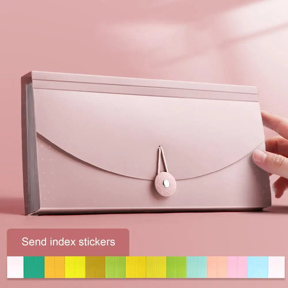 Bolsa de almacenamiento impermeable, organizador de recibos, carpeta de archivos expansible con gran capacidad para cupones de negocios, recibos en efectivo