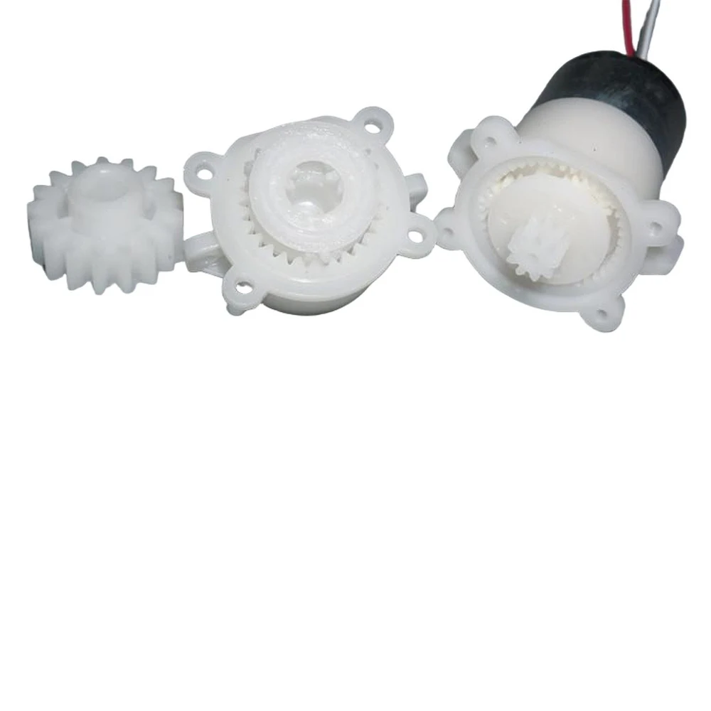 3-Stage 310 Planetary Gear Motor 3-5V High Torque, D-Shaft 17T Output Gear for Smart Trash Can/Flip Lid Actuator