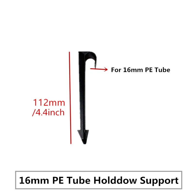 1/2 cale przytrzymują wsporniki naziemne dla rury 16mm wąż do nawadniania kompatybilne do przytrzymywania/zabezpieczania mikro armatury kroplowe