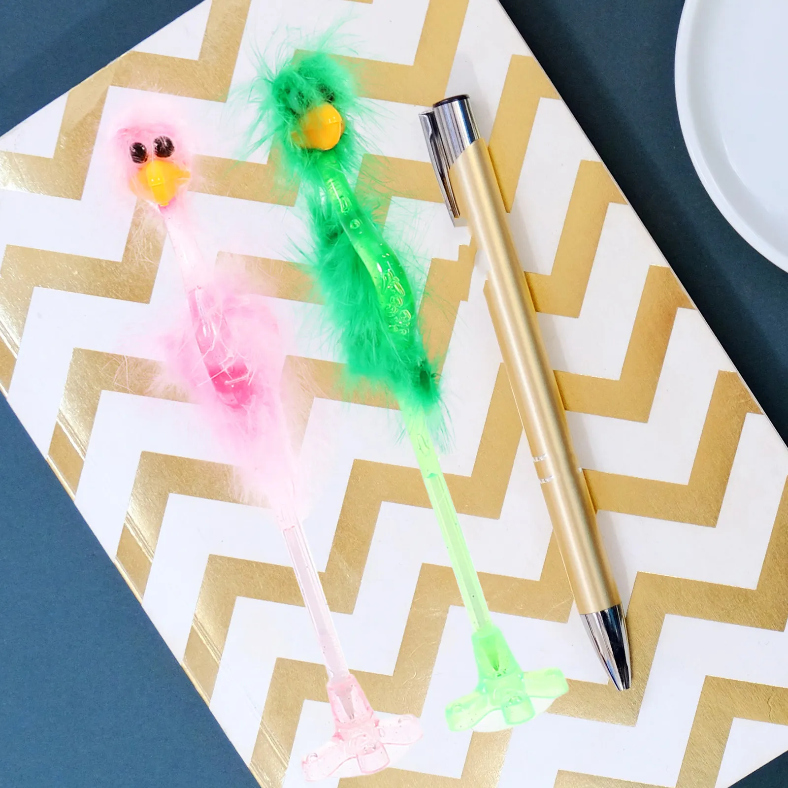 

6Pcs Ballpoint Pens Creative Cartoon Design Smooth Writing Pens School Office Home Stationery Random Colors