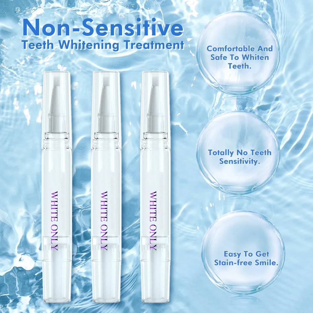 Teeth Whitening Kit Tooth Whitening Pen with 16X Blue Usb light Set Home use Oral Care Clean Dental Whitener Teeth Bleaching Gel