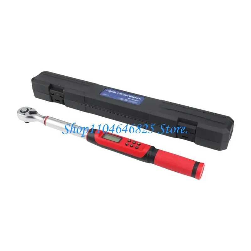 Ergonomic Torque Wrench With 3 Drive Options And Audible Visual Torque Alerts System
