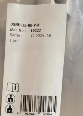 Brand New DSNU-25-80-P-A 19222 Standard Cylinder Fast Shipping