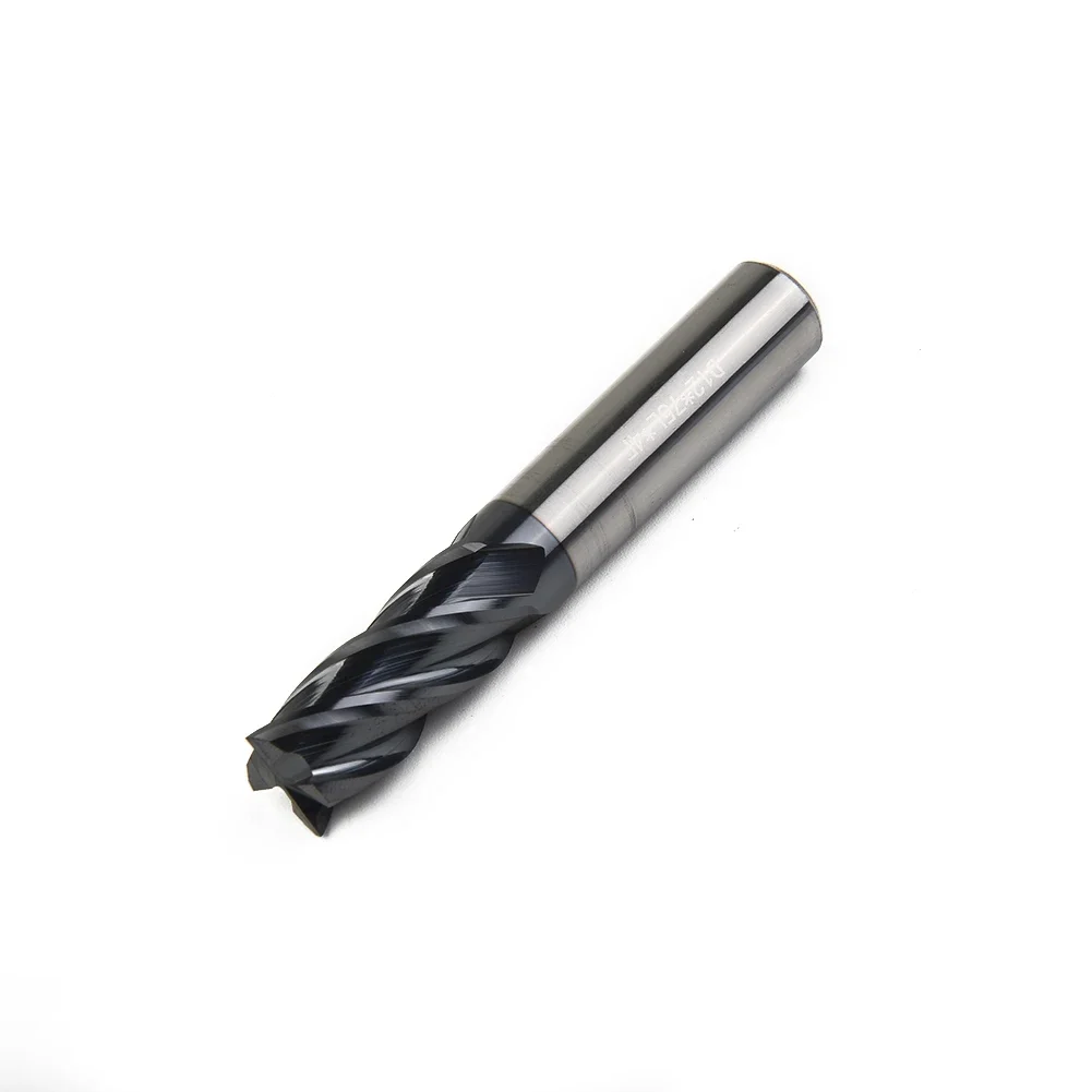 CNC End Mill Boutique Carbon Steel High Quality 4 Flutes 45 Degree Useful Carbide Carbon Steel Replacement New